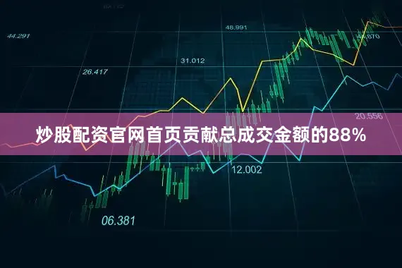 炒股配资官网首页贡献总成交金额的88%